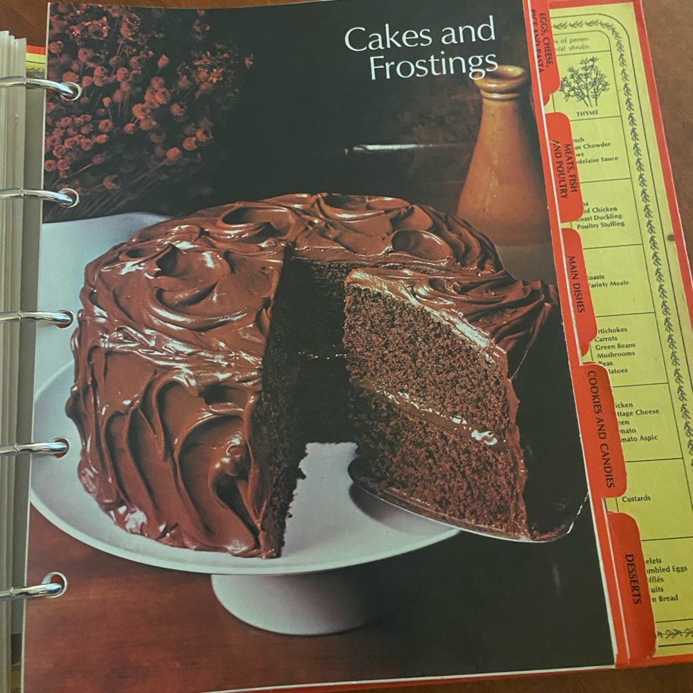 Vintage Rare  Betty Crocker Cookbook 5 Ring Binder, 15th printing, 1972 - Picture 13 of 16